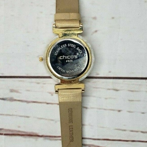 626 Chicos Genuine Leather Band Japan Watch main image 12